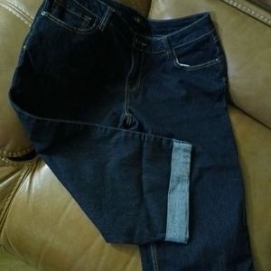 Cropped Jean Pants Size 14